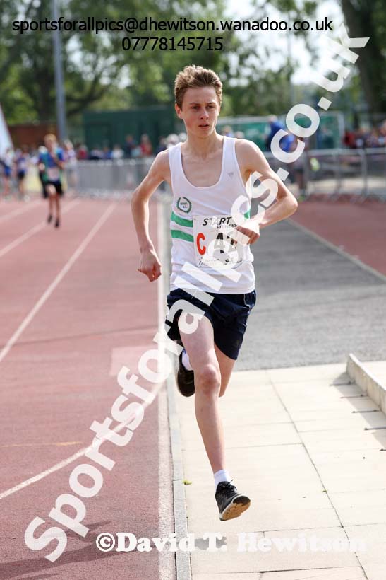 Boys under-15s, Northern Road Relays, Blackpool. Photo: David T. Hewitson/Sports for All Pics